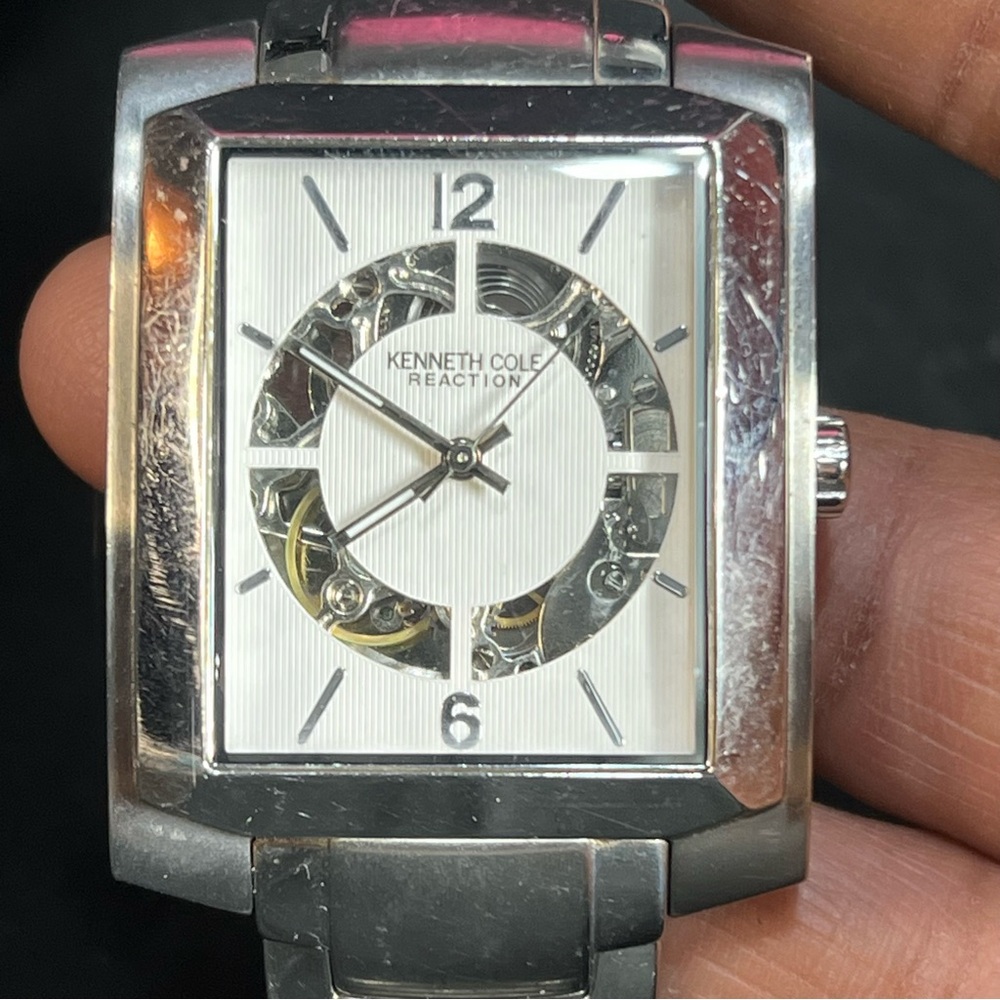 Kenneth Cole Silver Men's automatic Watch vintage